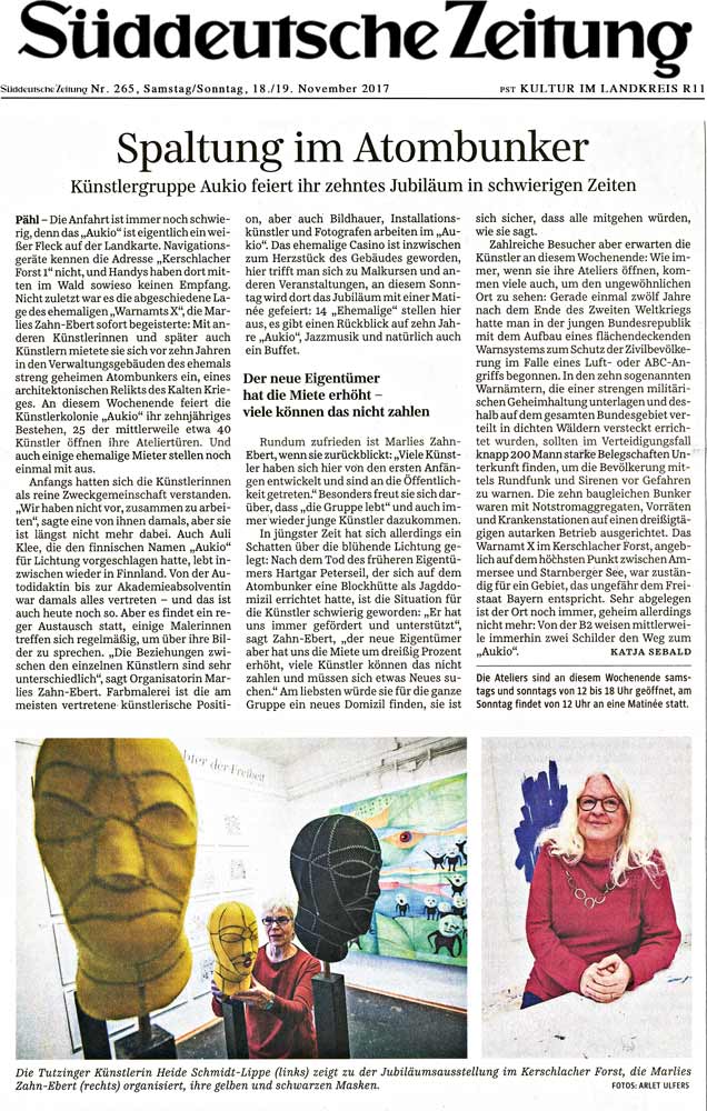 Süddeutsche Zeitung Nov. 2017